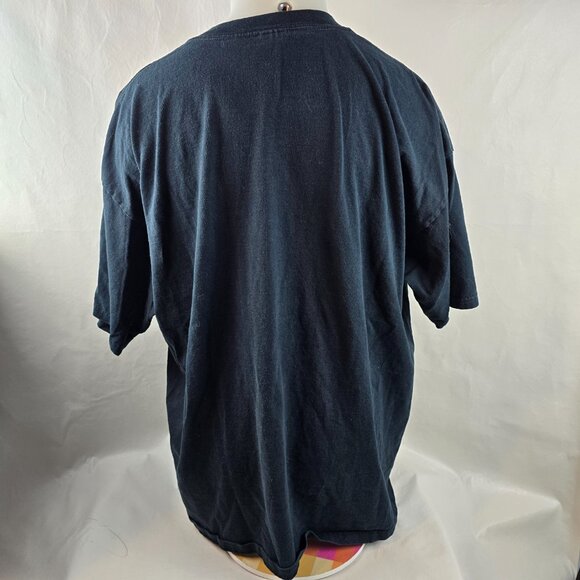 Ray Charles Mens XL Black Graphic T Shirt 1998 Vintage Gear Ink New Orleans 1365 - Picture 6 of 8